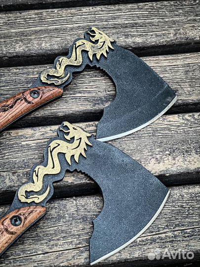 Кизлярский топор с гравировкой