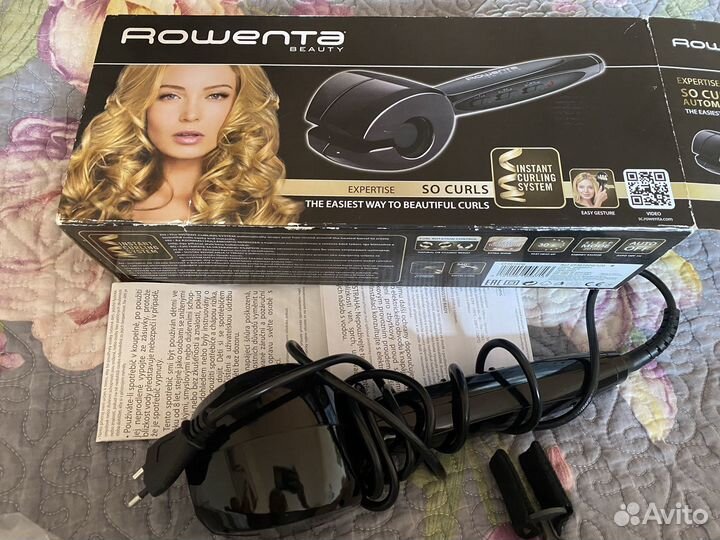 Плойка rowenta beauty