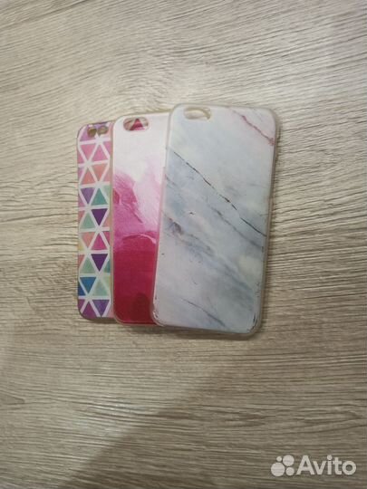 Чехол на iPhone 9 три штуки