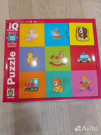 IQ пазлы для малышей 1+ новые, пазлы для малышей