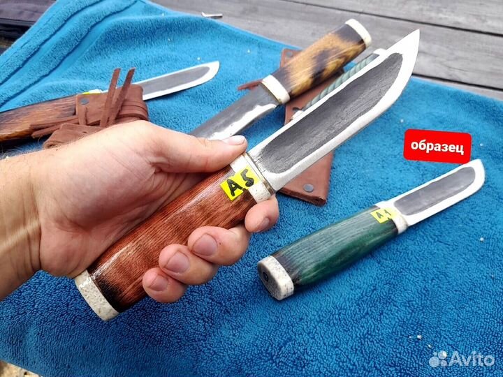 Нож охотничий М557 ручной работы