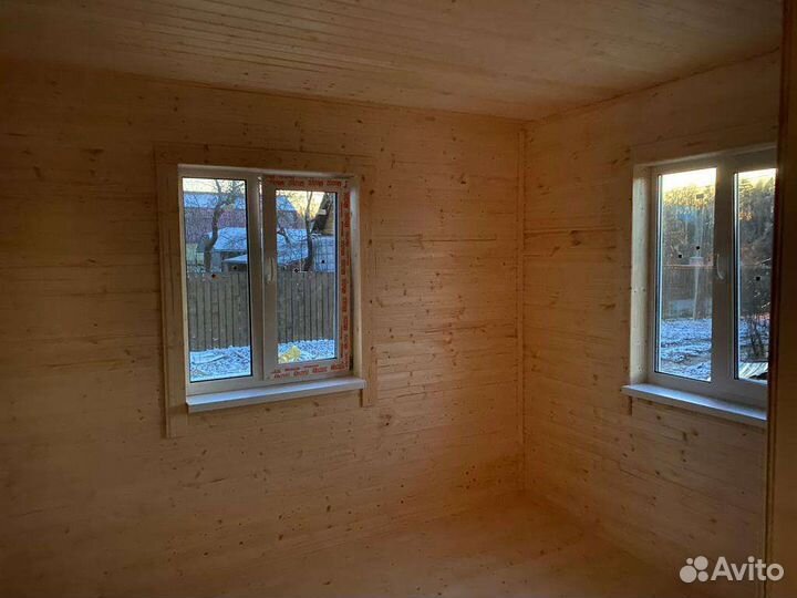 Дачный домик 6Х6 утепление 150мм