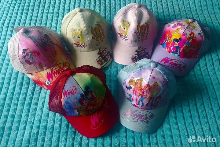 Кепки на девочек и мальчиков
