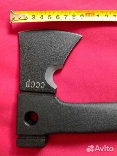 Топор походный, с ножом в рукояти