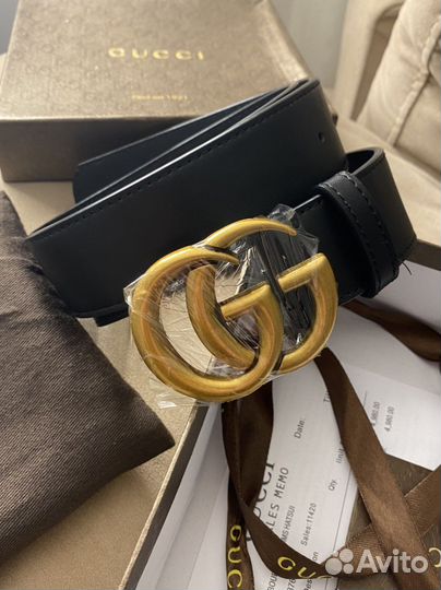 Кожаный ремень gucci