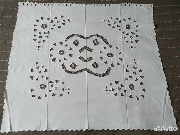 Наволочка накидка на подушку старинная шитье