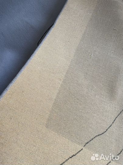 Ковер большой серый современный бу agnella