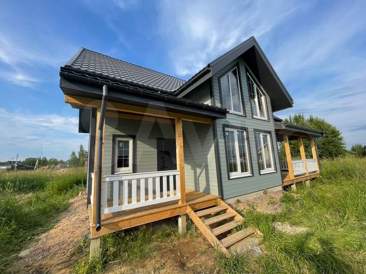 Дом 158 м² на участке 9,5 сот.