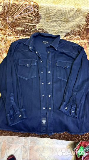 Рубашка джинсовая