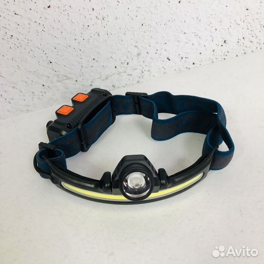 Фонарь Огонь нт-117 Налобный, датчик движения, гиб