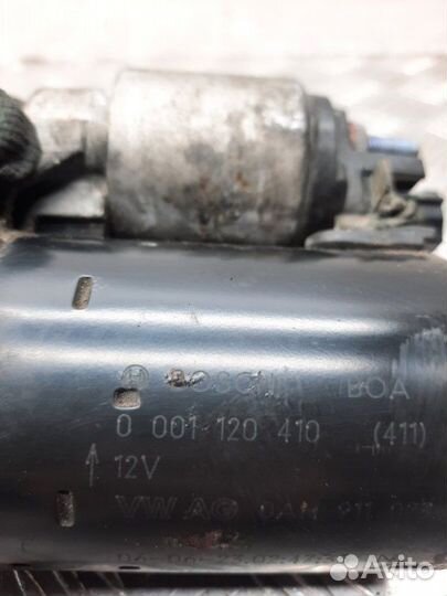 Стартер Volkswagen Touran минивэн 1.6 BSE 2006