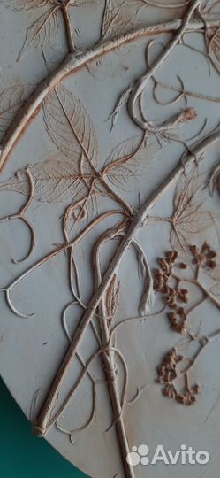 Декоративное гипсовое панно