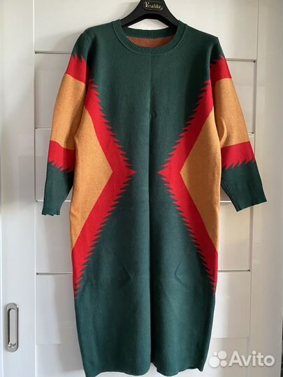 Платье трикотажное