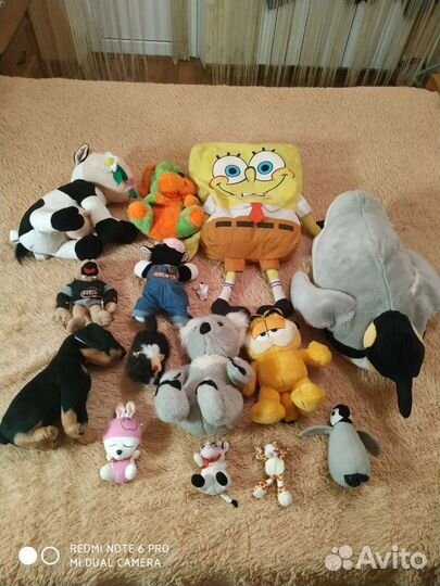 Мягкие игрушки пакетом