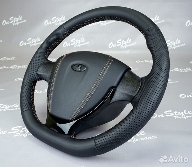 Руль анатомический на Приору, Гранту, Калина-2