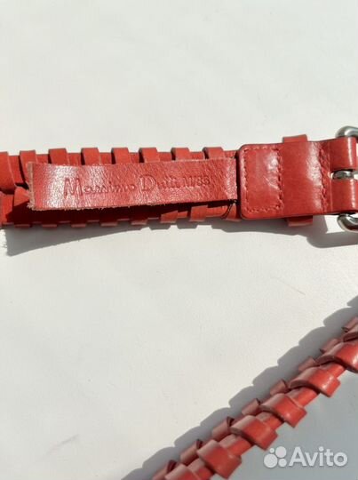 Ремень женский кожаный Massimo Dutti