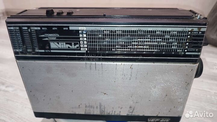 Приёмник vilnis vef 216