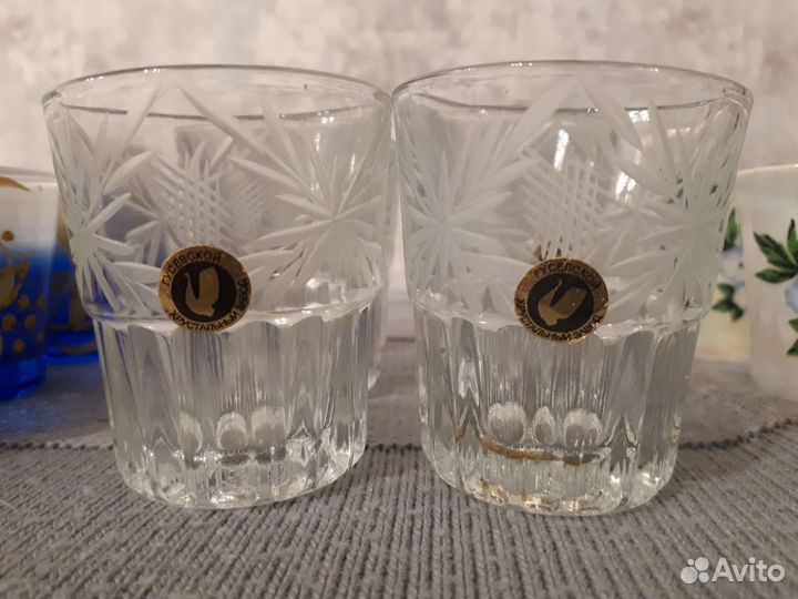 Набор рюмки/шоты/стопки, хрусталь/стекло