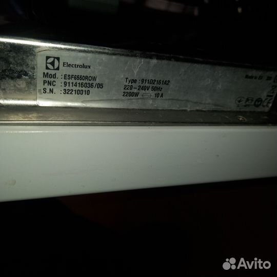 Посудомоечная машина electrolux 60