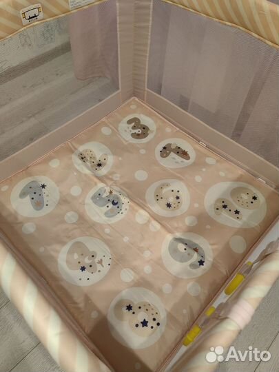 Манеж детский складной babyton