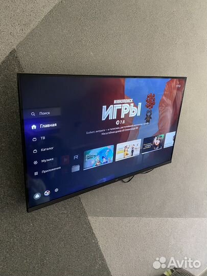 Телевизор SMART tv с алисой