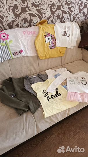 Одежда для девочки пакетом 6 лет
