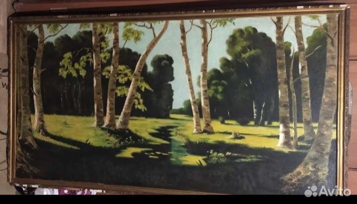 Большая картина маслом СССР