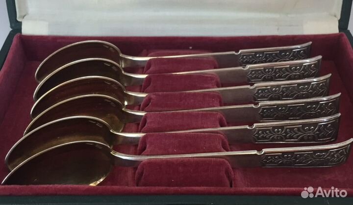 Чайные ложки серебро СССР