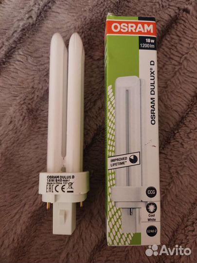 Лампа энергосберегающая osram