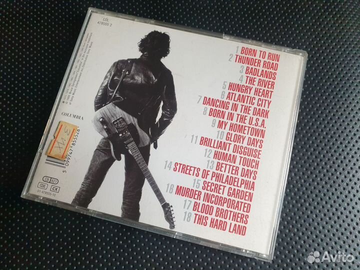 Bruce Springsteen - Greatest Hits (CD, 1995 Austr)