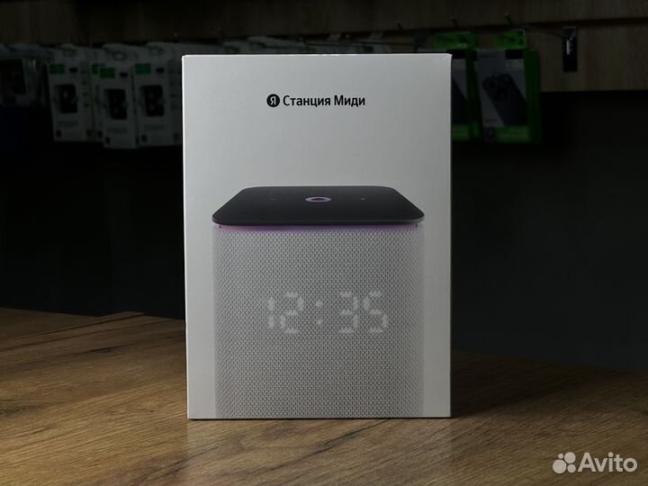 Яндекс Станция миди серая