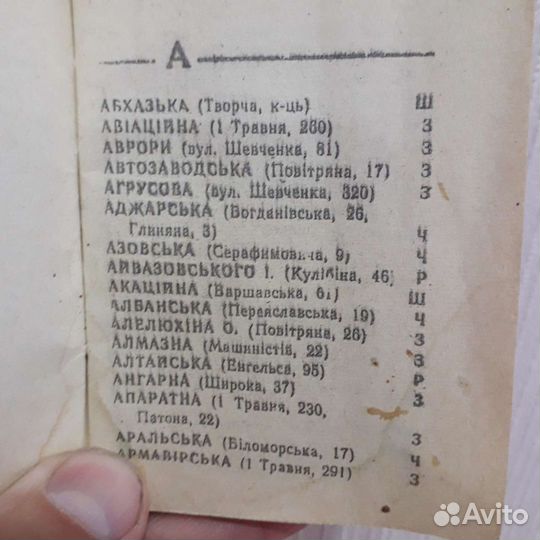 Вулиці Львова увд книжка УССР