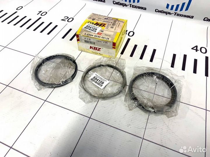 Кольца поршневые toyota (4y+0.5) 130137601371