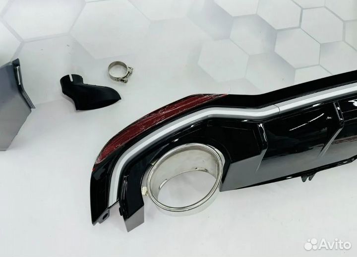 Задний бампер Audi A5 F5 B9 дорестайлинг RS стиль