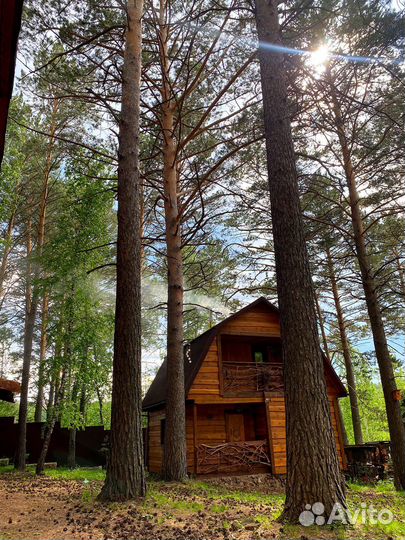 Баня в лесу, в горах