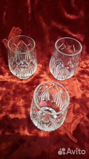 Хрустальные бокалы СССР