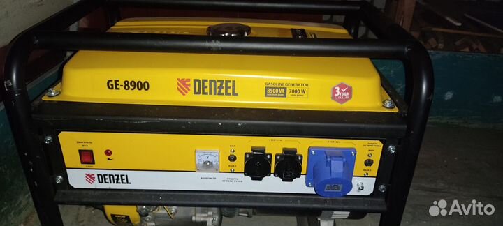 Бензогенератор Denzel GE-8900 7000W
