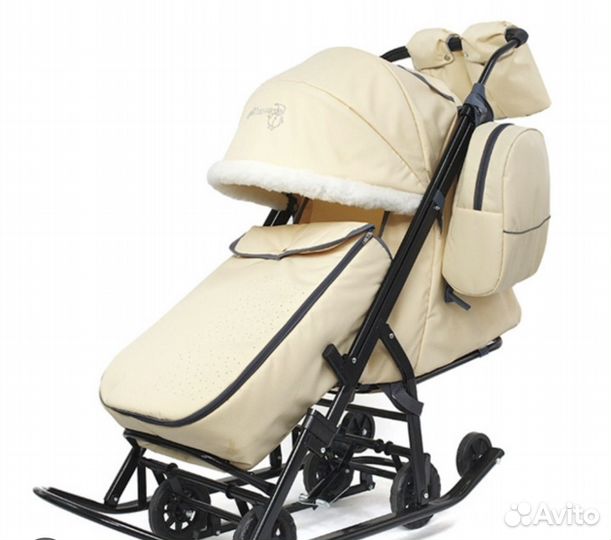 Коляска санки pikate snowman