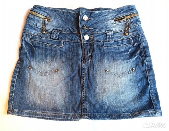 Новая юбка джинсовая, 42 размер