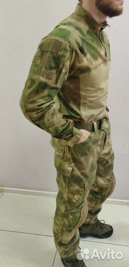 Тактический костюм Комбат (мох) с защитой суставов