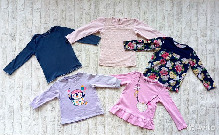 Вещи пакетом на девочку 92 98 104