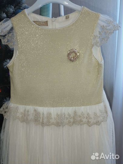 Праздничное платье для девочки 122 128 134 140