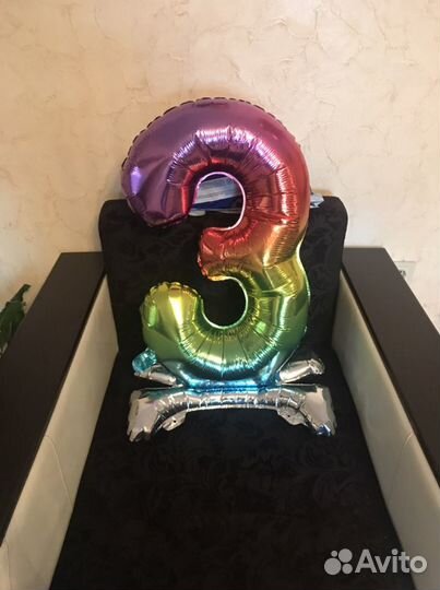 Надувная цифра 3