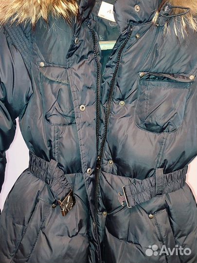 Пальто зимнее пуховое на девочку