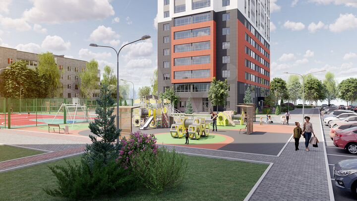 2-к. квартира, 55,4 м², 24/26 эт.