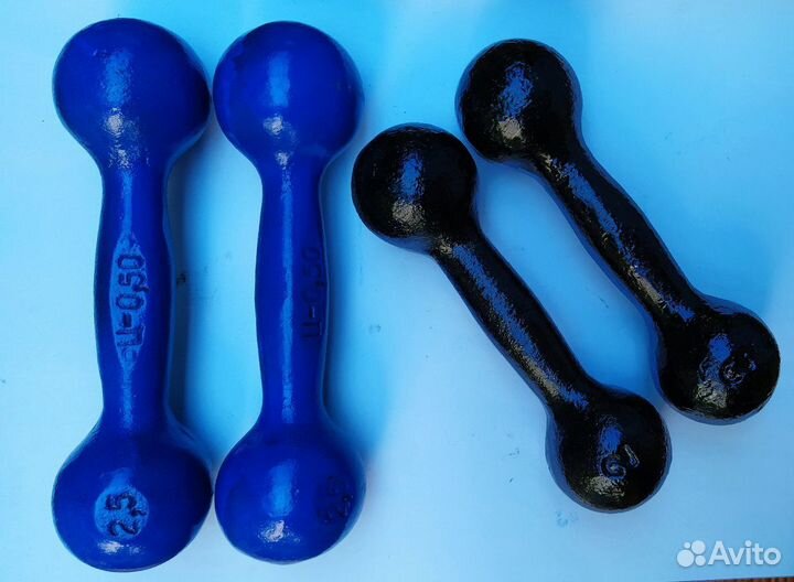 Гантели СССР от 0,5 до 12 кг.Гиря 16кг, 24кг, 32кг