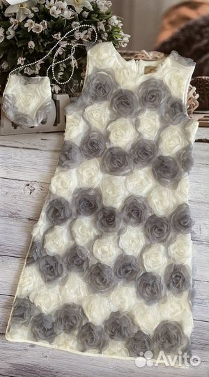 Нарядное платье для девочки 152