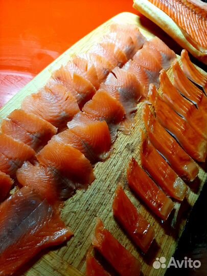 Форель,мойва,скумбрия холодного копчения