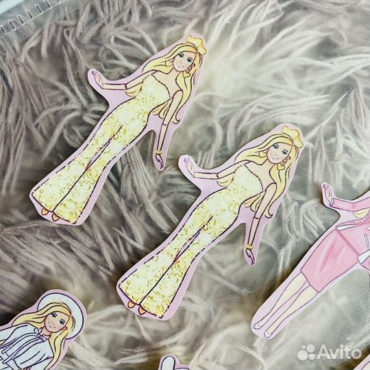 Наклейки Барби Марго Робби