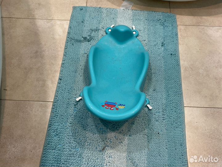 Детское сидение,горка и ванна для купания